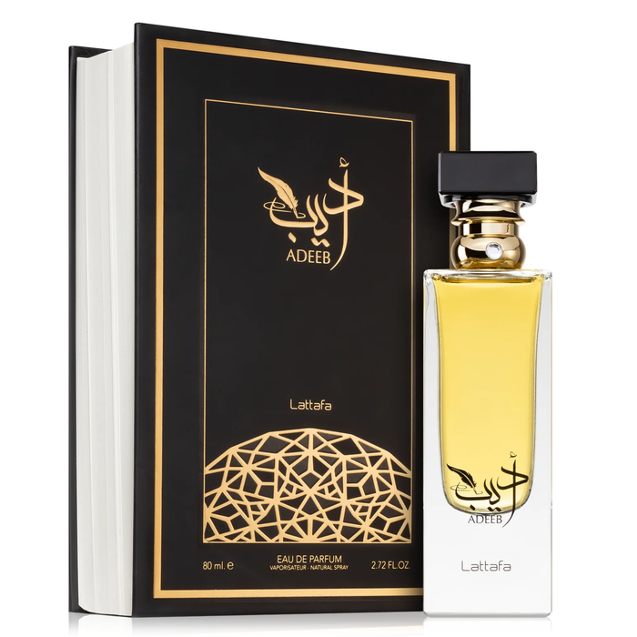 Lattafa Adeeb EDP fragrance bottle