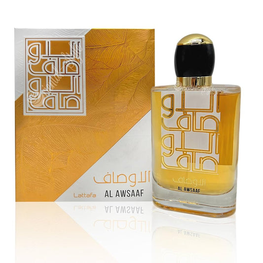 Lattafa Al Awsaaf EDP fragrance bottle