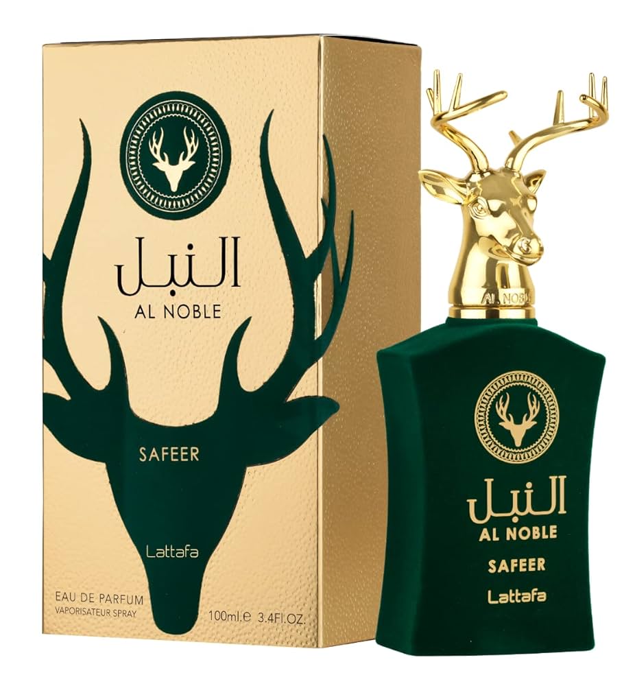 Lattafa Al Noble Safeer EDP fragrance bottle