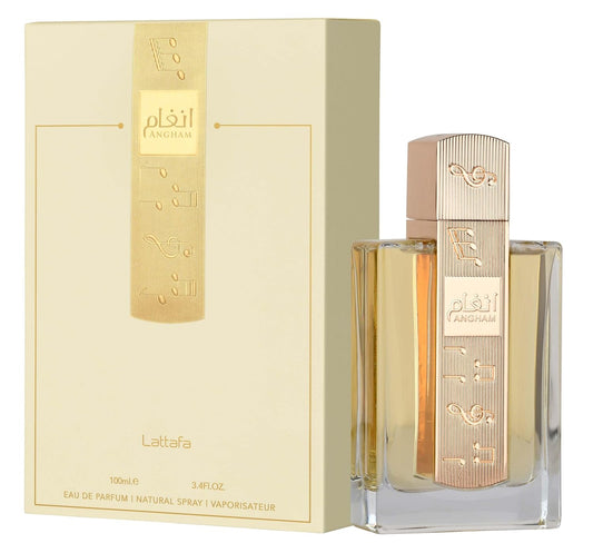 Lattafa Angham EDP fragrance bottle