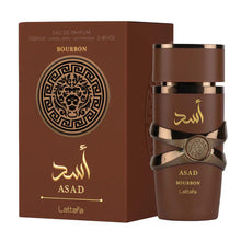 Lattafa Asad Bourbon EDP fragrance bottle