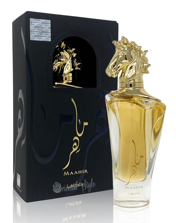 Lattafa Maahir EDP fragrance bottle