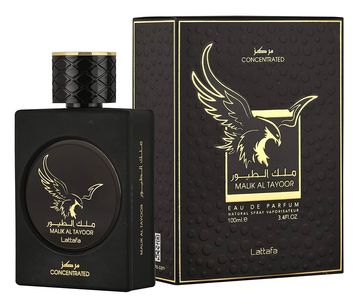 Lattafa Malik Al Tayoor EDP fragrance bottle
