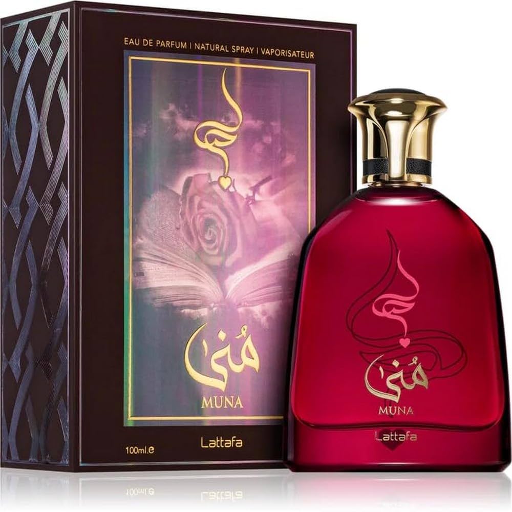 Lattafa Muna EDP fragrance bottle