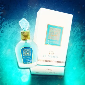 Lattafa Musk So Poudre EDP fragrance bottle