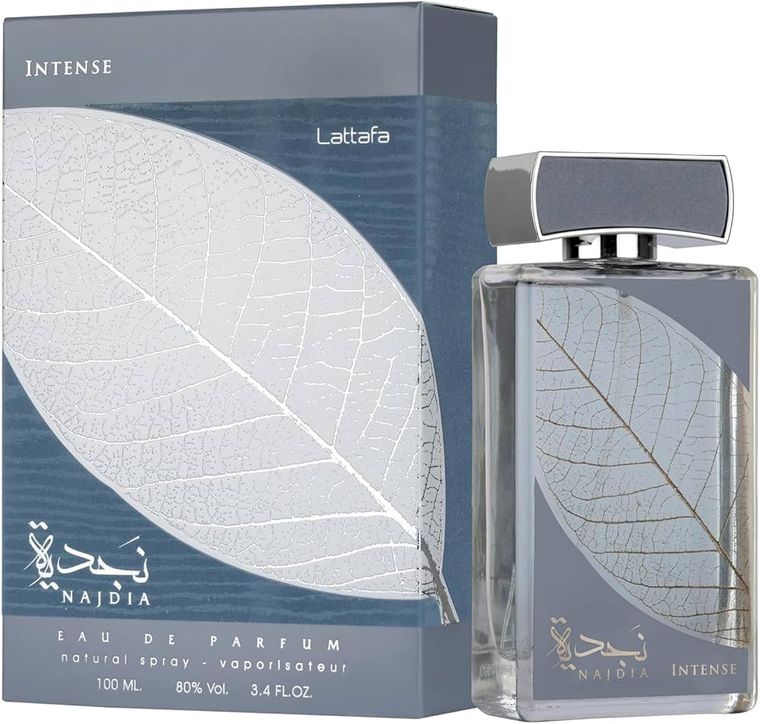 Lattafa Najdia Intense EDP fragrance bottle