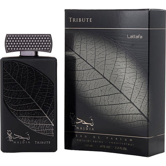 Lattafa Najdia Tribute EDP fragrance bottle