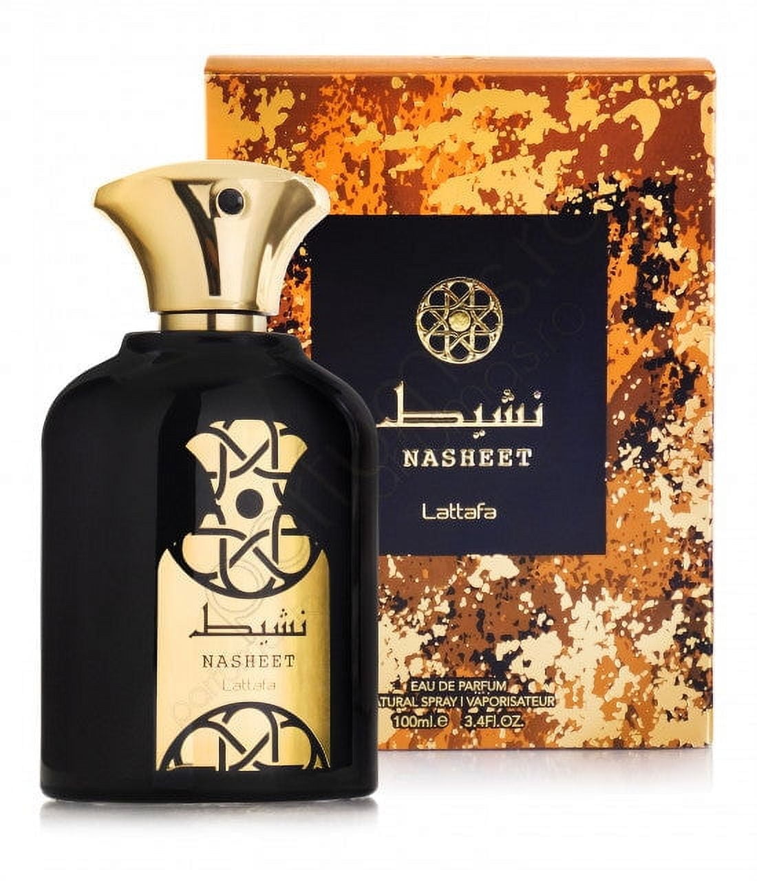 Lattafa Nasheet EDP fragrance bottle