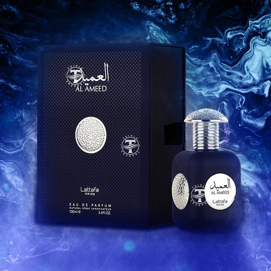 Lattafa Pride Al Ameed EDP fragrance bottle