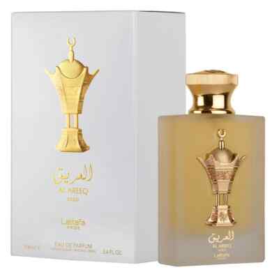 Lattafa Pride Al Areeq Gold EDP fragrance bottle