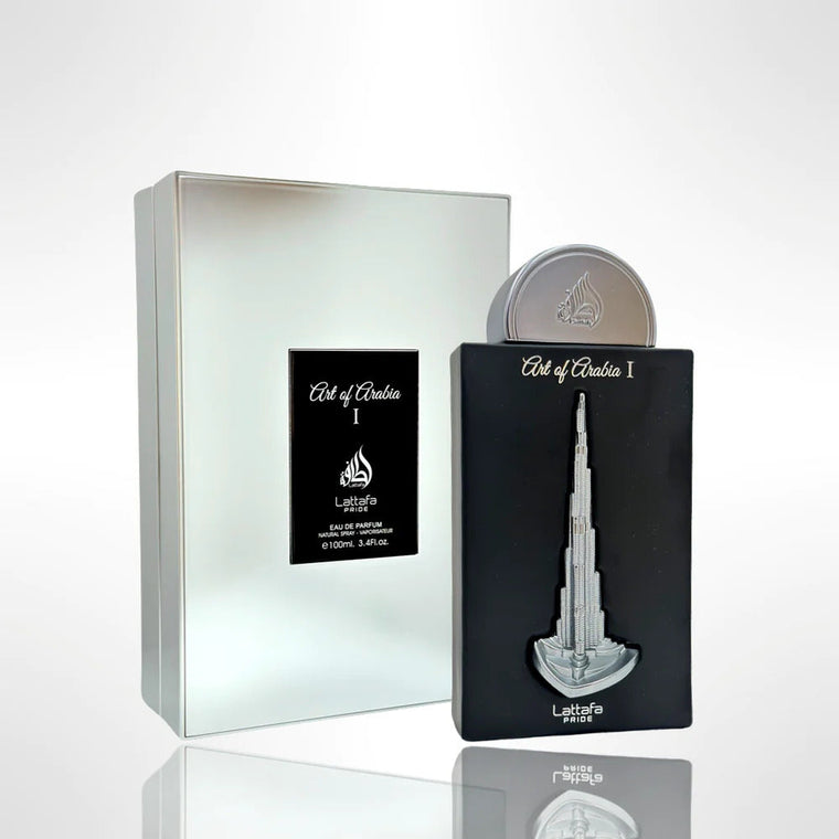 Lattafa Pride Art Of Arabia I EDP fragrance bottle