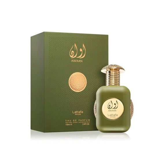Lattafa Pride Awaan EDP fragrance bottle