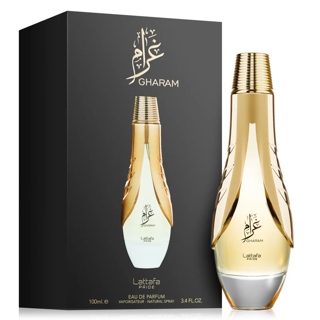 Lattafa Pride Gharam EDP fragrance bottle