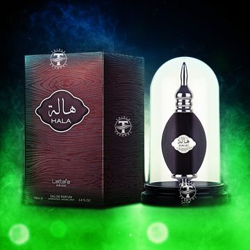 Lattafa Pride Hala EDP fragrance bottle