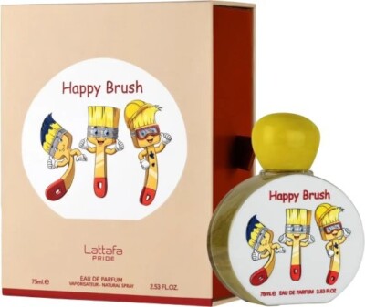 Lattafa Pride Happy Brush EDP fragrance bottle