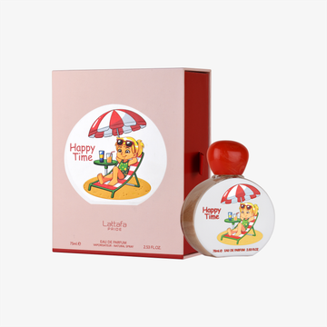 Lattafa Pride Happy Time EDP fragrance bottle
