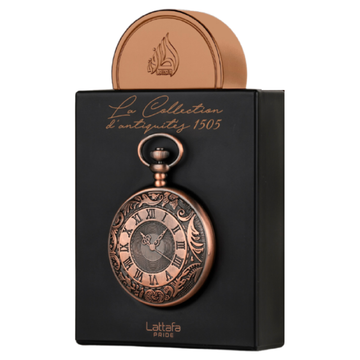 Lattafa Pride La Collection D'antiquities 1505 EDP fragrance bottle