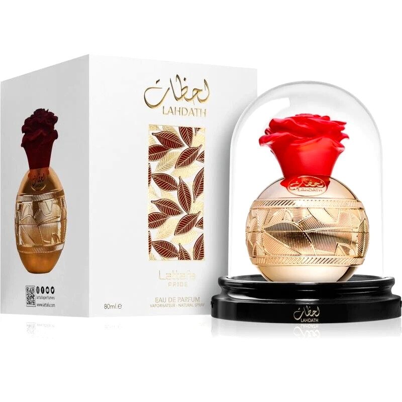 Lattafa Pride Lahdath EDP fragrance bottle