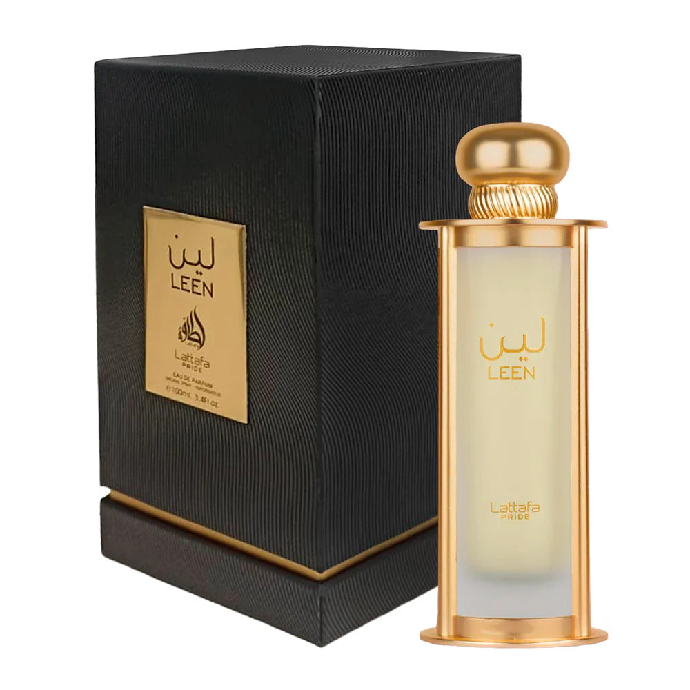 Lattafa Pride Leen EDP fragrance bottle