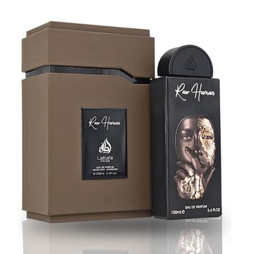 Lattafa Pride Raw Human EDP fragrance bottle