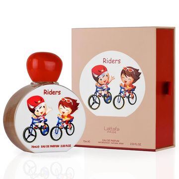 Lattafa Pride Riders EDP fragrance bottle