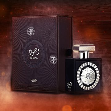 Lattafa Pride Wajood EDP fragrance bottle