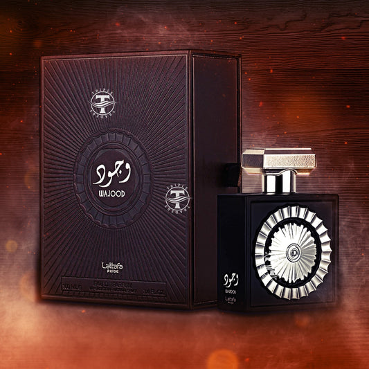 Lattafa Pride Wajood EDP fragrance bottle