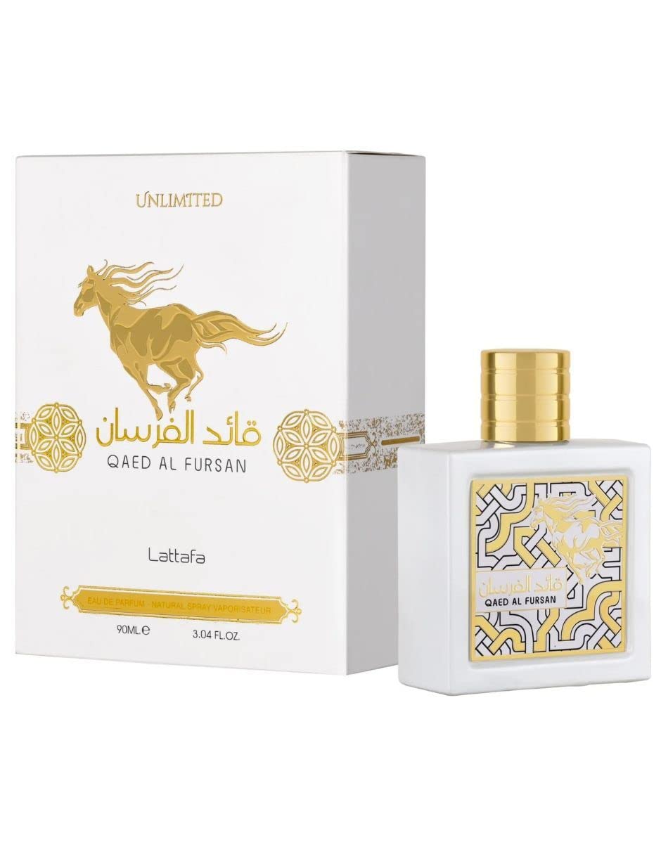 Lattafa Qaed Al Fursan Unlimited EDP fragrance bottle