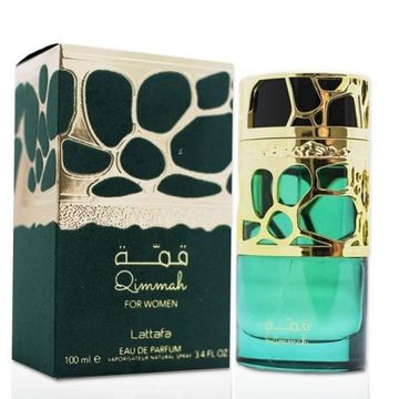 Lattafa Qimmah EDP fragrance bottle