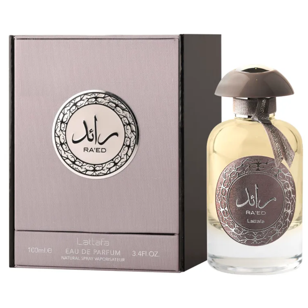 Lattafa Raed Silver EDP fragrance bottle