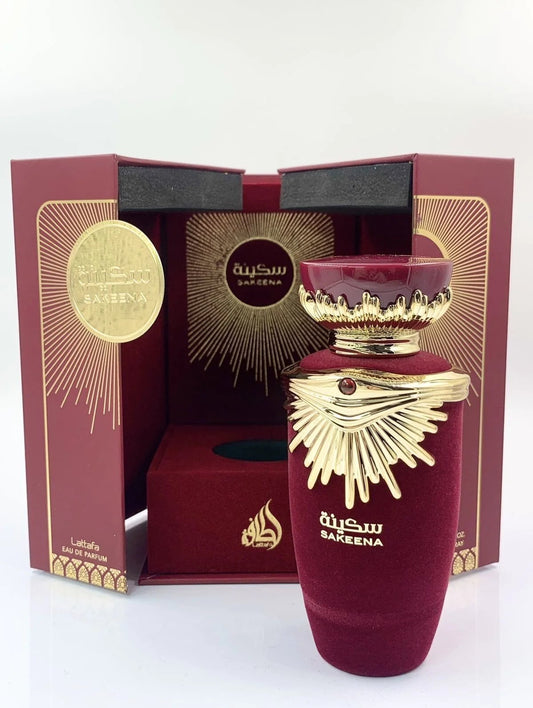 Lattafa Sakeena EDP fragrance bottle