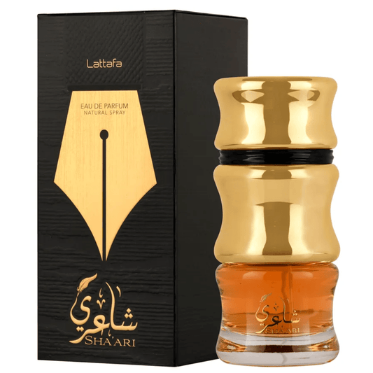 Lattafa Sha'ari EDP fragrance bottle