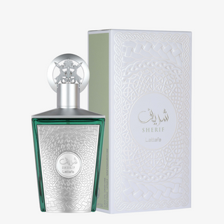 Lattafa Sherif EDP fragrance bottle