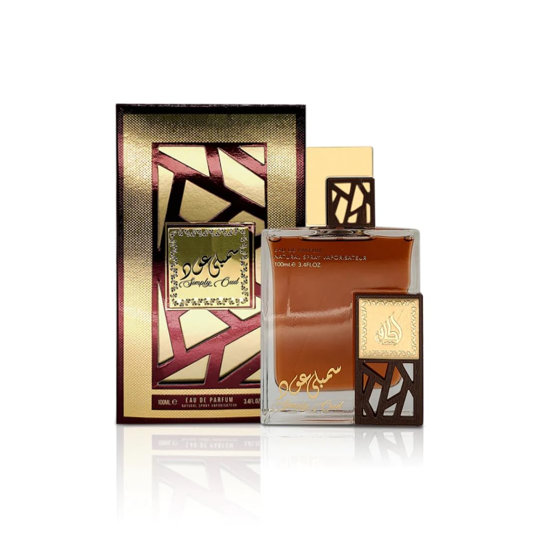 Lattafa Simply Oud EDP fragrance bottle