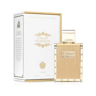 Lattafa The Kingdom for Men EDP fragrance bottle