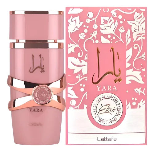 Lattafa Yara Elixir EDP fragrance bottle