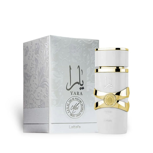 Lattafa Yara Moi EDP fragrance bottle