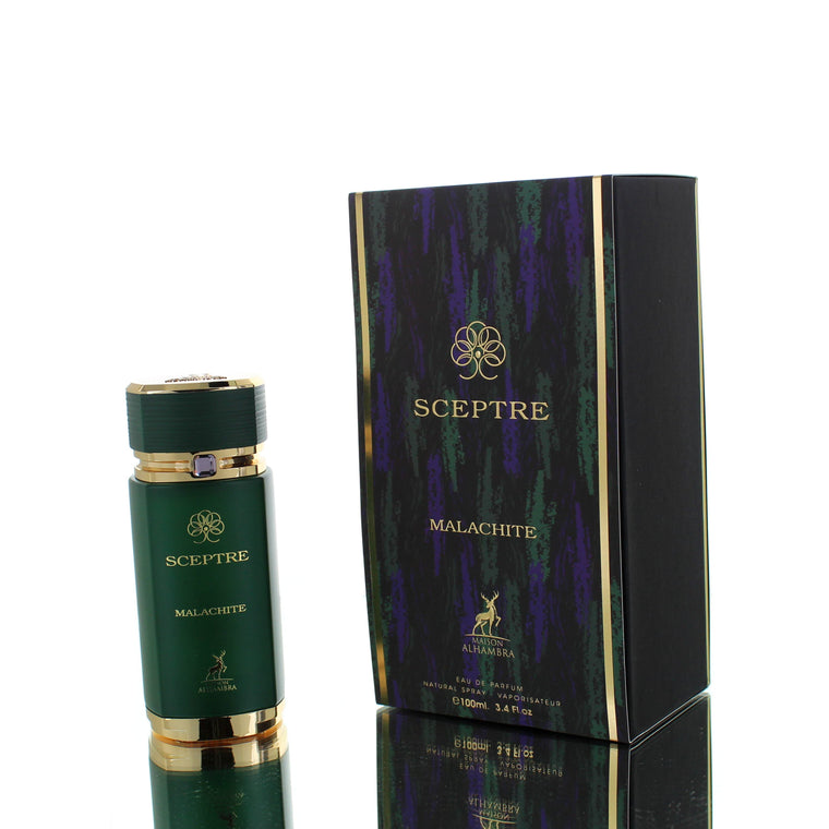 Maison Alhambra Maison Alhambra Sceptre Malachite fragrance bottle