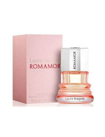 Laura Biagiotti Romamor EDT fragrance bottle
