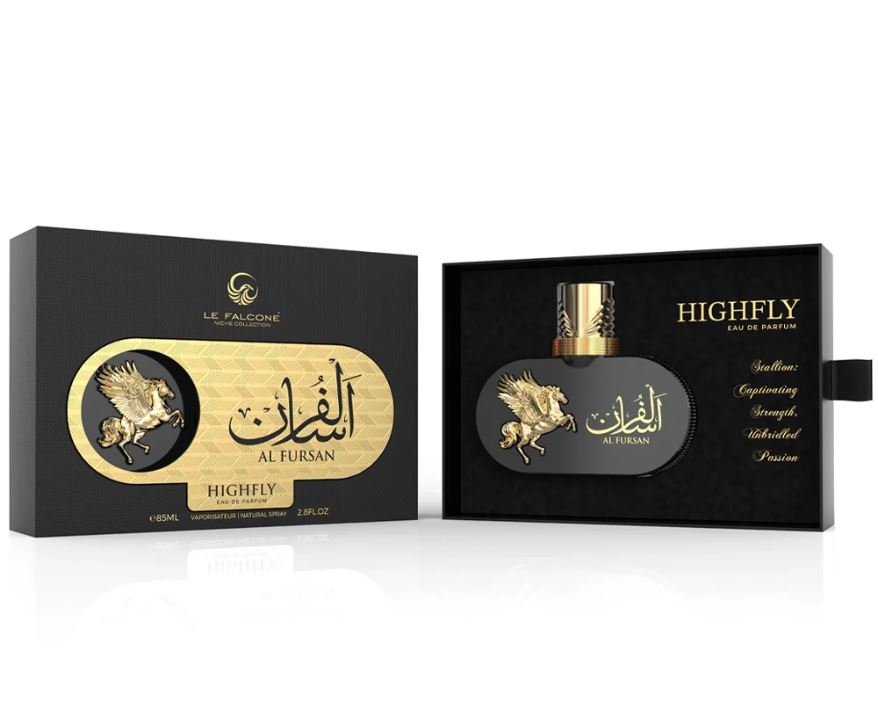 Le Falcone Highfly Al Fursan EDP fragrance bottle
