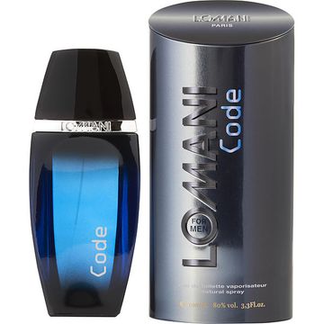 Lomani Code EDT fragrance bottle