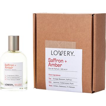 Lovery Saffron + Amber EDP fragrance bottle