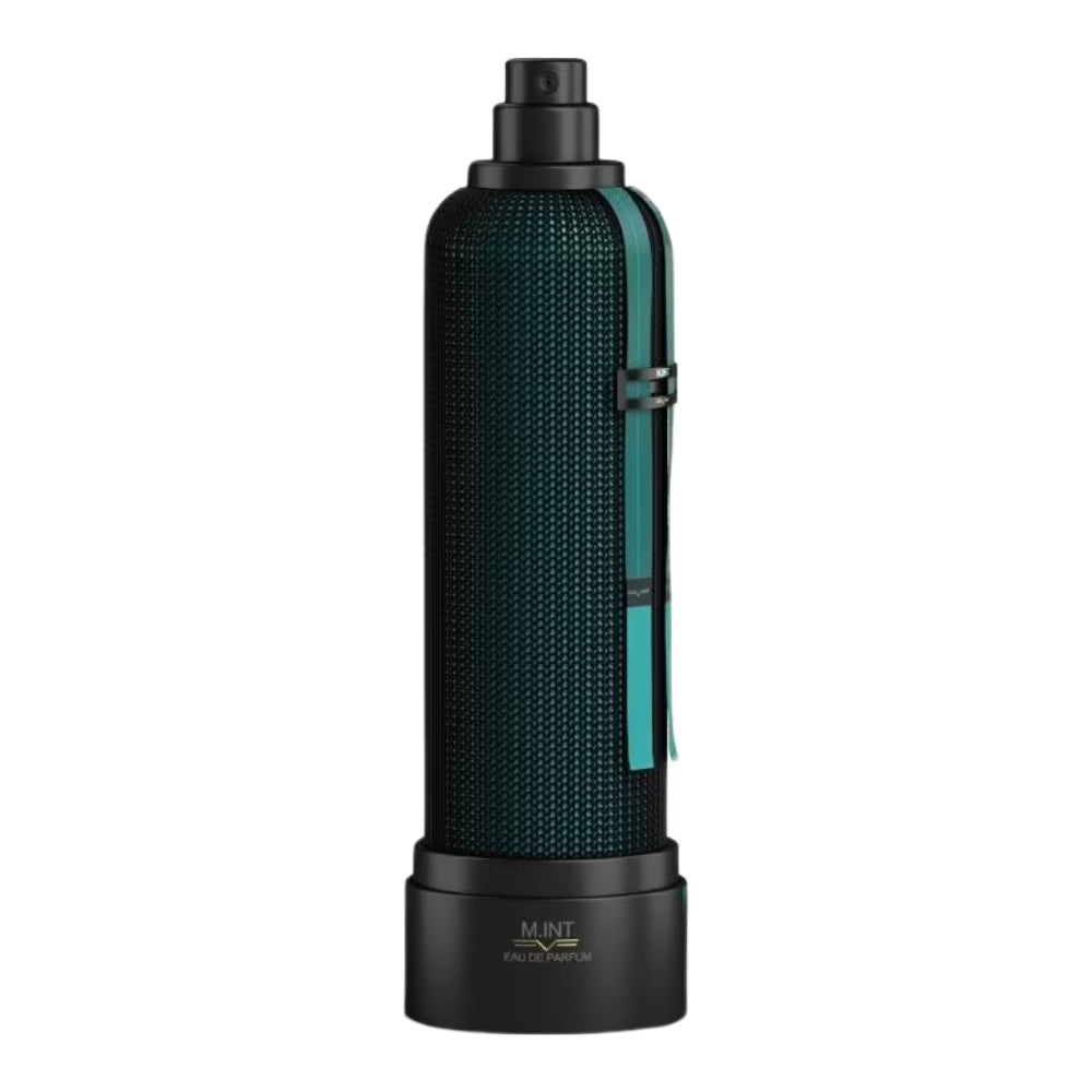 M.int Ten Strike EDP fragrance bottle