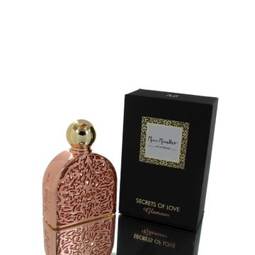 M. Micallef Secrets Of Love Glamour EDP fragrance bottle