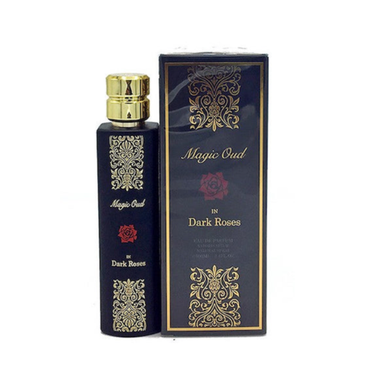 Magic Oud In Dark Roses EDP fragrance bottle