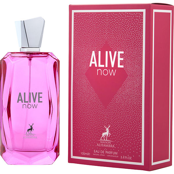 Maison Alhambra Alive Now EDP fragrance bottle