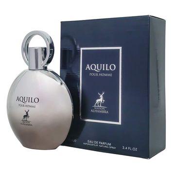 Maison Alhambra Aquilio Pour Homme EDP fragrance bottle