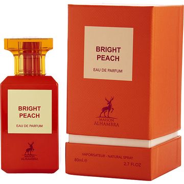 Maison Alhambra Bright Peach EDP fragrance bottle
