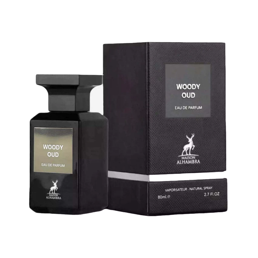 Maison Alhambra Dark Aoud EDP fragrance bottle