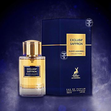 Maison Alhambra Exclusif Saffron EDP fragrance bottle